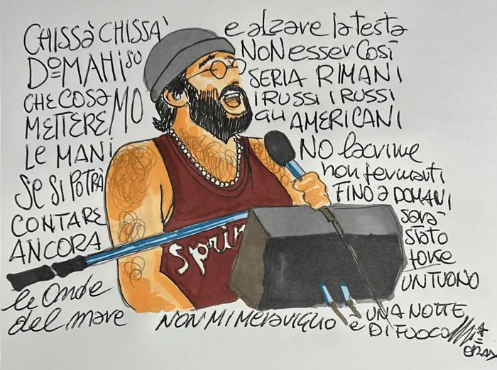 i russi, i russi gli americani