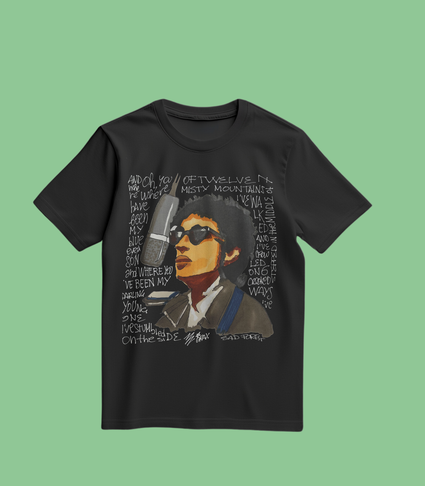 Dylaniated Songwriter Tee